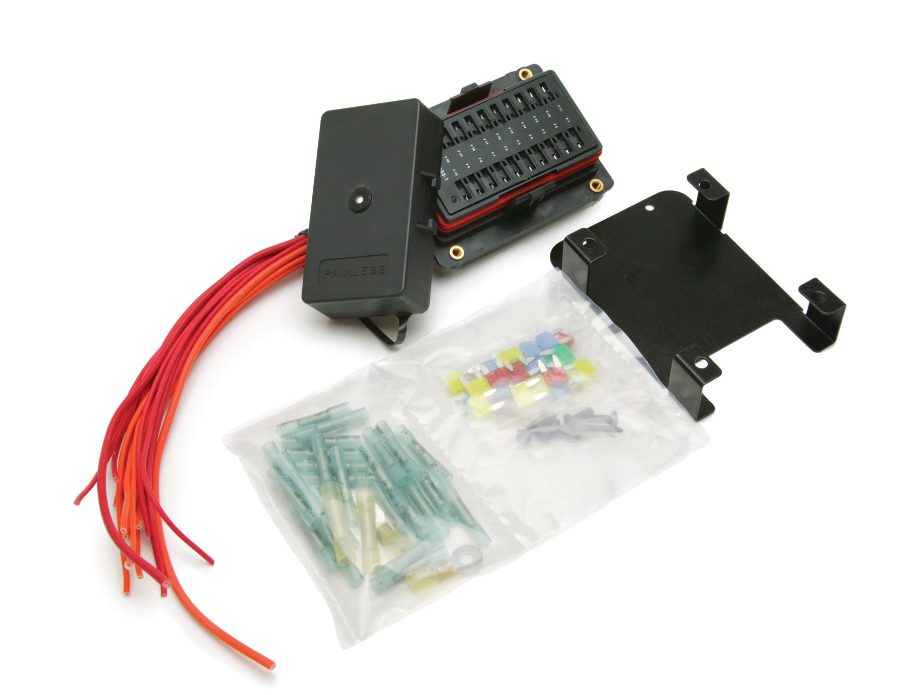 20 Circuit Waterproof Fuse Block Kit Fuse Boxes Painless Wiring