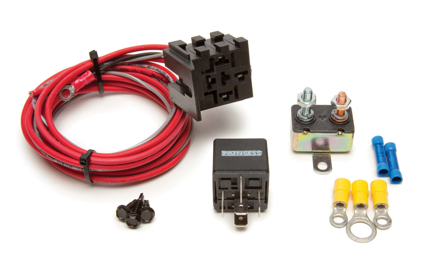 Electric Fan Relay Relays/Relay Kits Painless Wiring