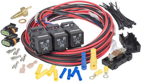 GM LS/Gen III Dual Activ Dual Fan Relay Electric Fan Controllers Painless Wiring