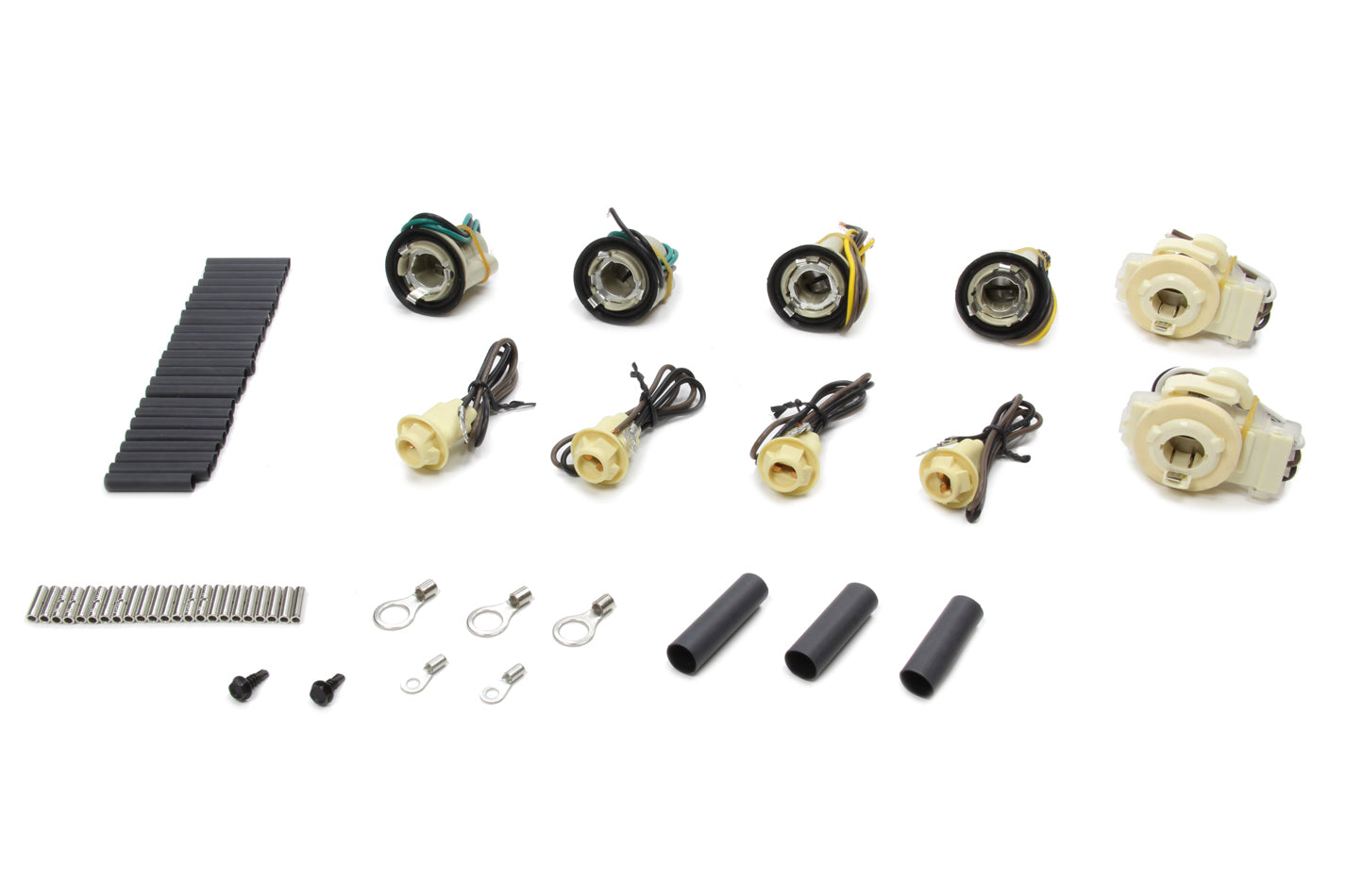 80-87 GM P/U Dual Square Headlights Pigtail Kit Light Assembly Components Painless Wiring