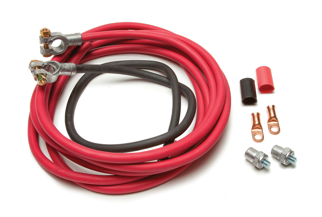 Battery Cable Kit 16'Red 3'Black Battery Cables Painless Wiring