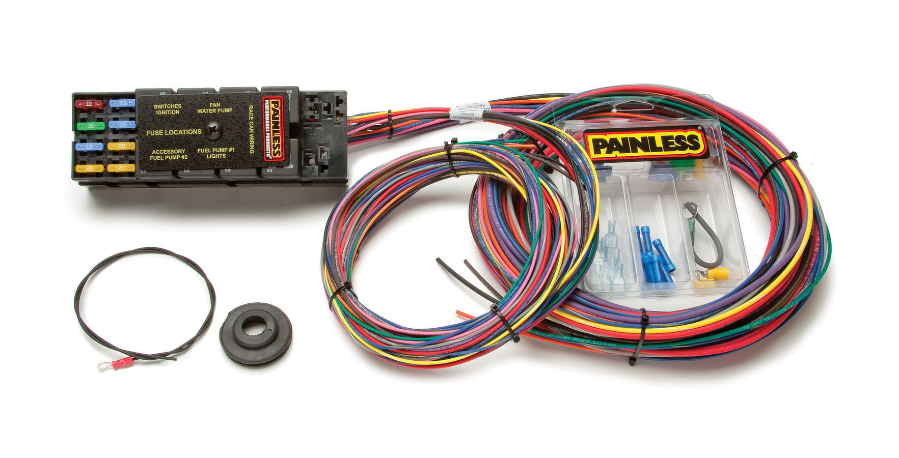 10 Circuit Race Harness Full Wiring Harness Painless Wiring