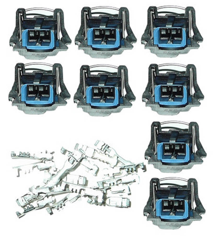 EV1/Bosch Fuel Injector Connector Kit Wiring Connectors and Terminals Painless Wiring
