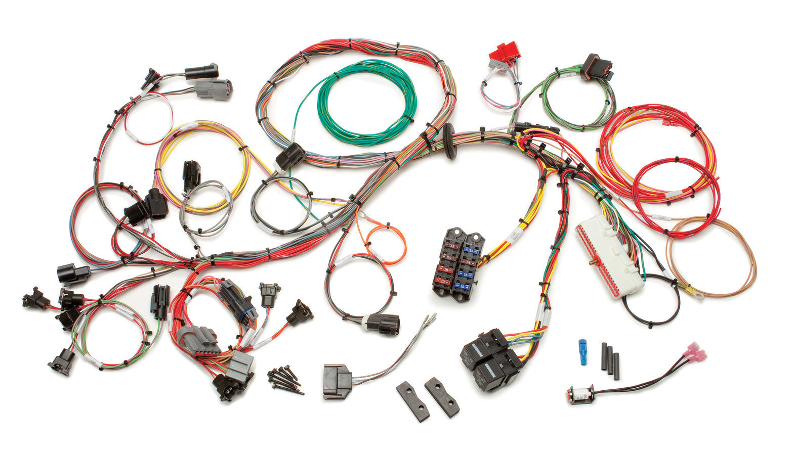 86-95 Ford 5.0L Mustang EFI Wiring Harness Engine Wiring Harnesses Painless Wiring
