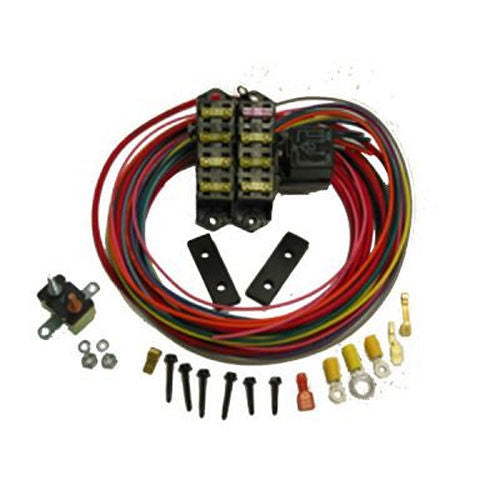 7 Circuit Auxiliary Fuse Block Fuse Boxes Painless Wiring