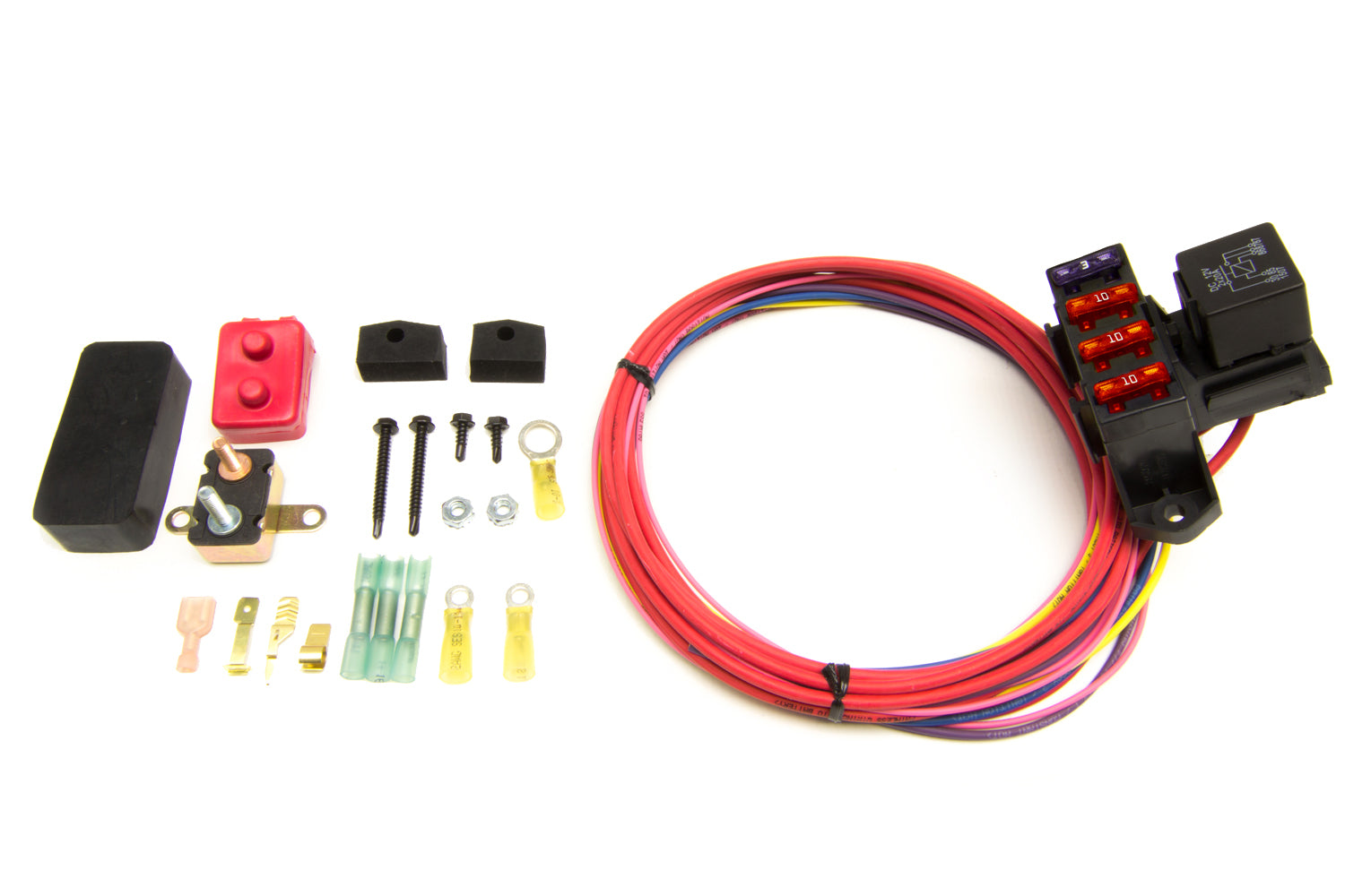 3 Circuit Fuse Block Weather Resistant Fuse Boxes Painless Wiring