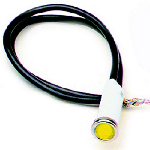 5/16in Amber Dash Light Interior Light Assemblies Painless Wiring