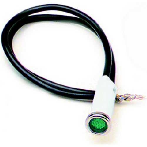 5/16in Green Dash Light Interior Light Assemblies Painless Wiring