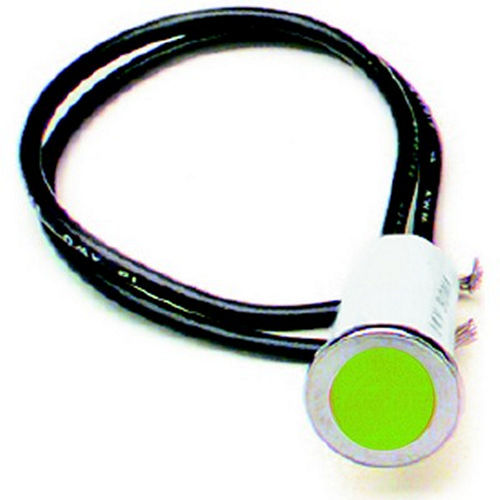 1/2in Green Dash Light Interior Light Assemblies Painless Wiring