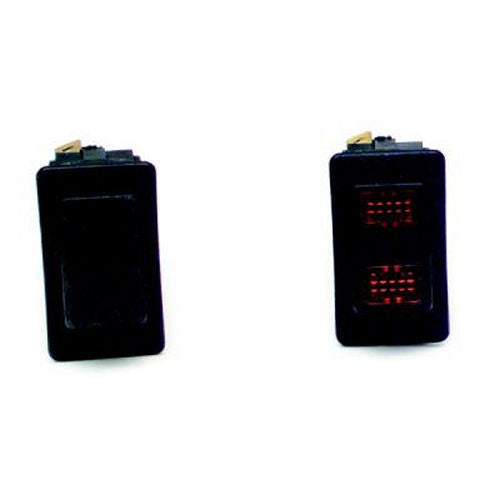 Black Rocker Switch w/o Lights Electrical Switches and Components Painless Wiring