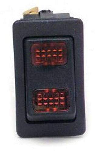 Rocker Switch Amber Electrical Switches and Components Painless Wiring