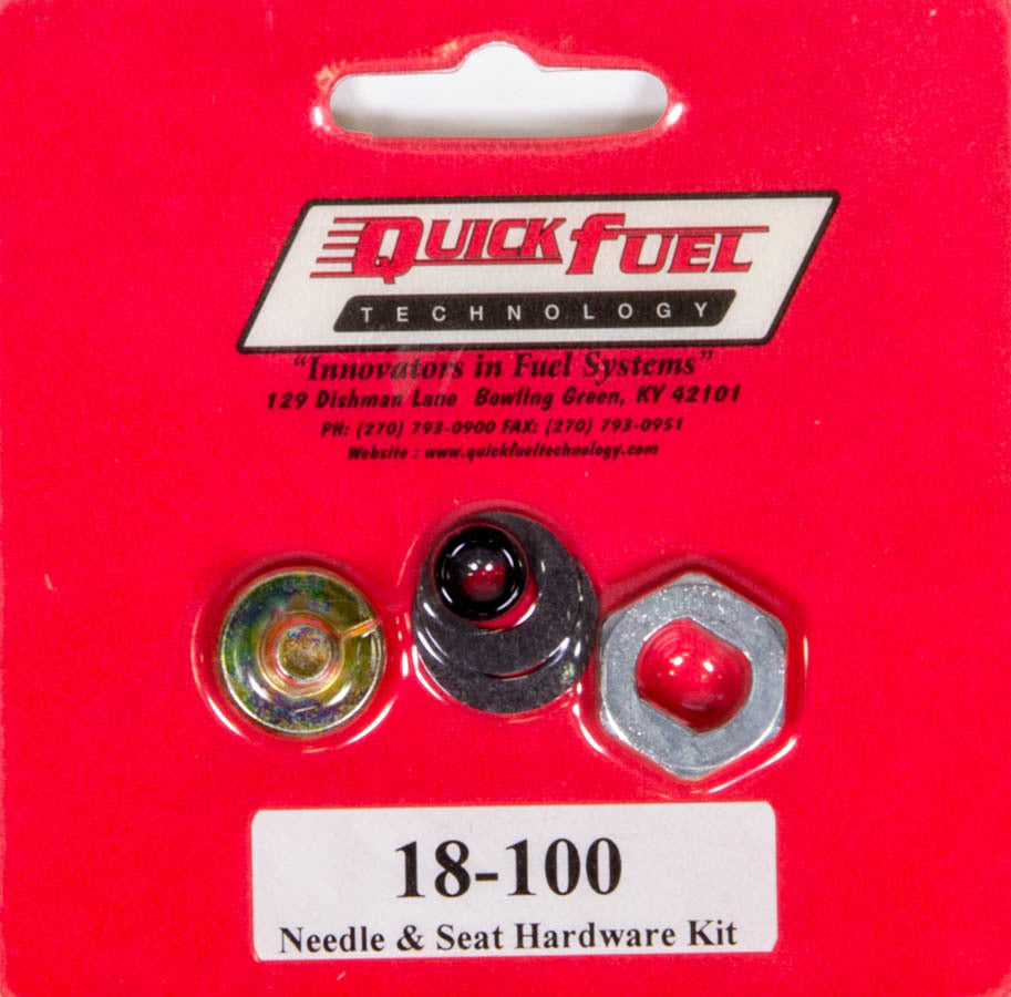 Needle & Seat Hardware Kit Carburetor Needle and Seats Quick Fuel Technology