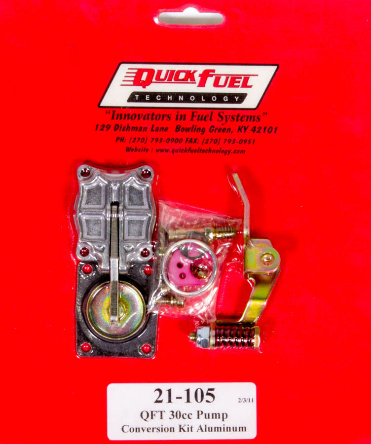 Accelerator Pump Kit - 30cc Carburetor Pumps Quick Fuel Technology