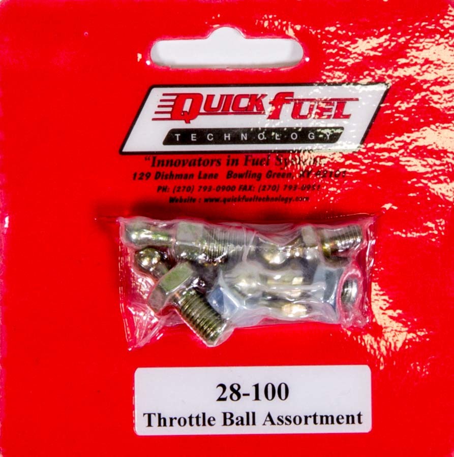 Throttle Ball Assortment Throttle Linkage and Components Quick Fuel Technology