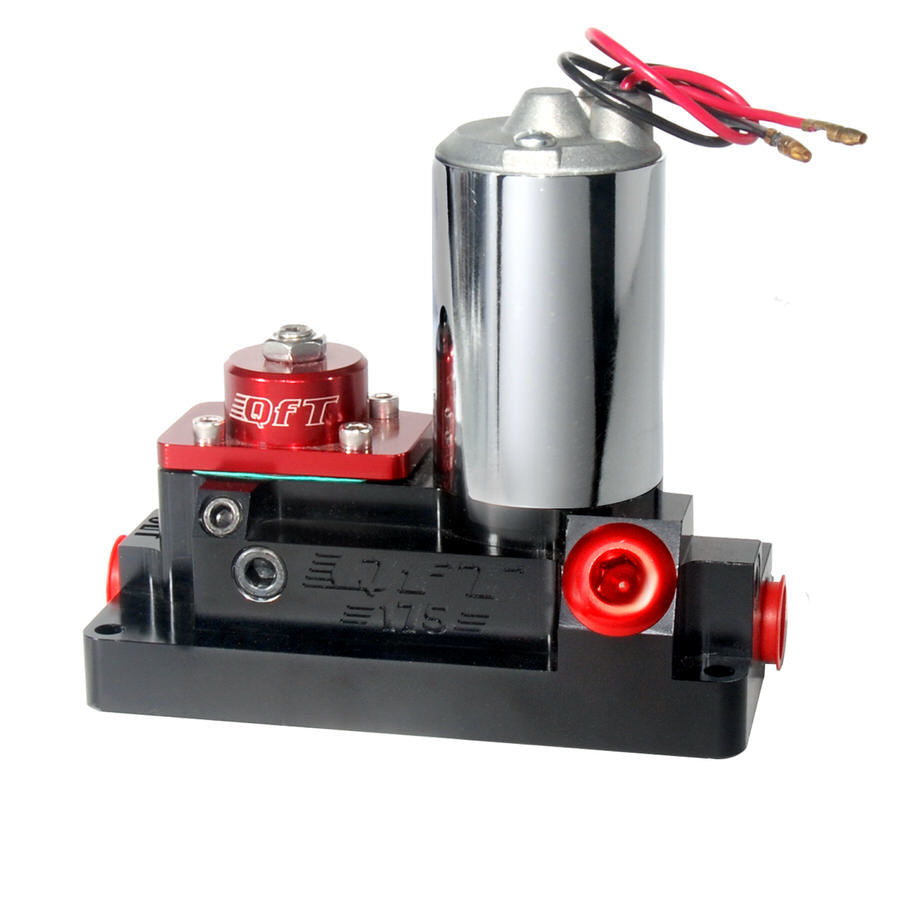 Billet Electric F/P w/ Internal Bypass 175GPH Fuel Pumps Quick Fuel Technology
