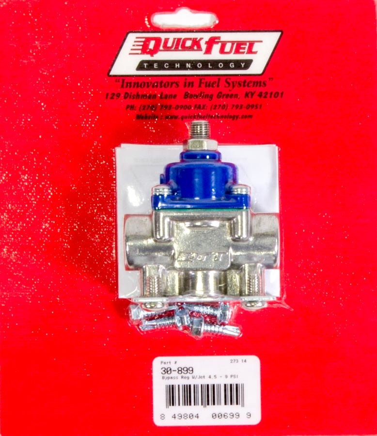 By-Pass Regulator Fuel Pressure Regulators Quick Fuel Technology