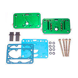 Metering Block Conv. Kit - E-85 Carburetor Metering Blocks and Components Quick Fuel Technology