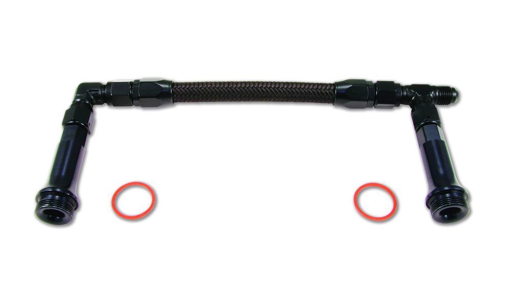 Dual Feed Fuel Line Kit - 4150 -6an Carburetor Fuel Lines/Logs Quick Fuel Technology