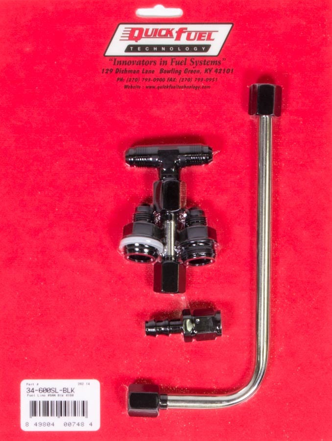 Dual Feed Fuel Line Kit - Slayer Carbs -6an Carburetor Fuel Lines/Logs Quick Fuel Technology