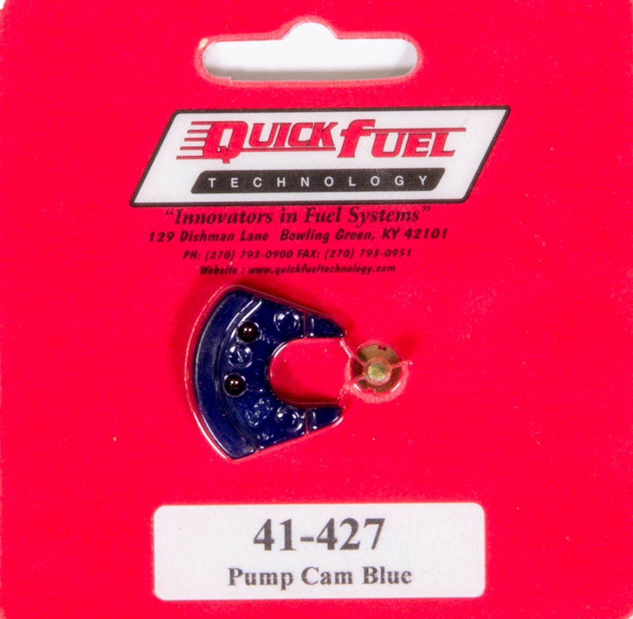 Pump Cam (Light Blue) Carburetor Pump Cams Quick Fuel Technology