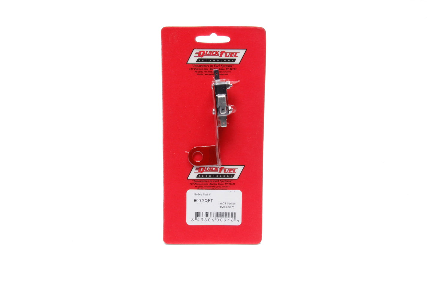 Nitrous Switch - For 4500 Carbs Nitrous Oxide Switches Quick Fuel Technology