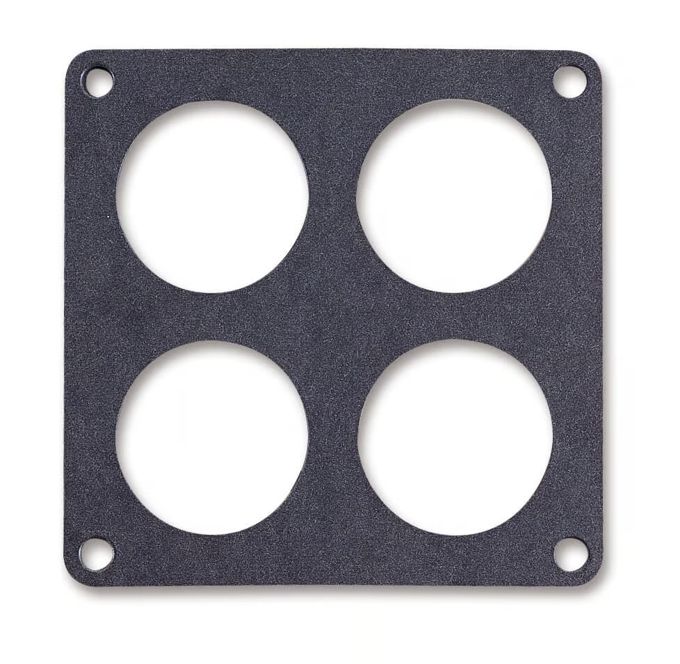 Carb Flange Gasket - QFX/4500 4-Hole 1250CFM Carburetor Gaskets Quick Fuel Technology