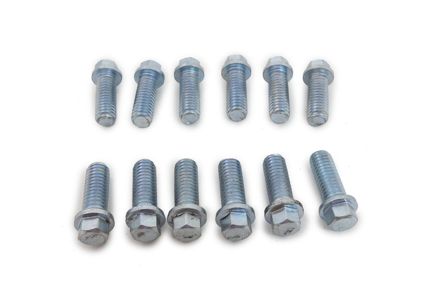 Header Bolt Kit 3/8in Zinc Set Of 12 Exhaust Manifold/Header Fastener Kits Racing Power Company