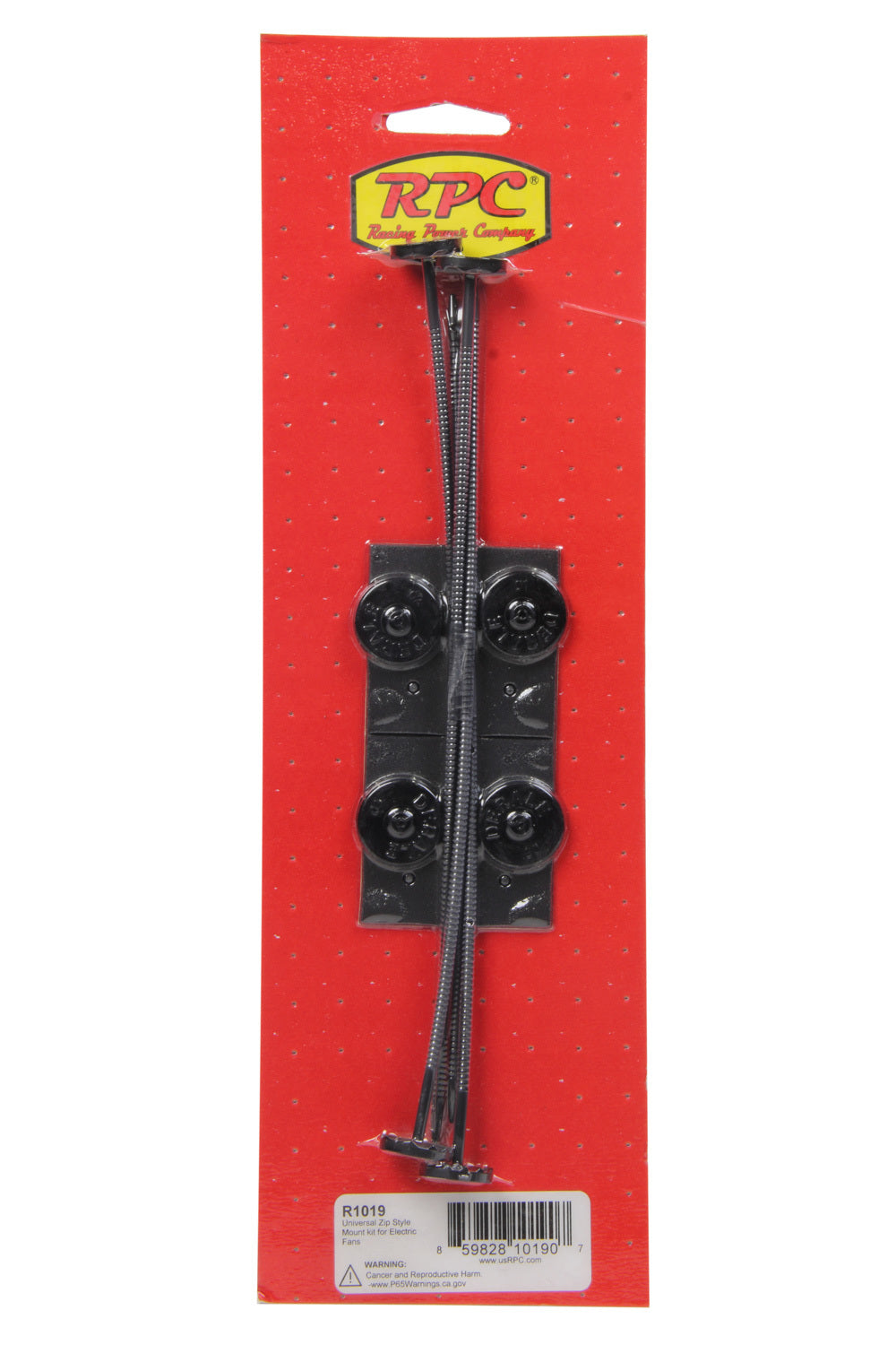 Cooling Fan Plastic Tie Mounting Kit Electric Fan Mounting Brackets Racing Power Company