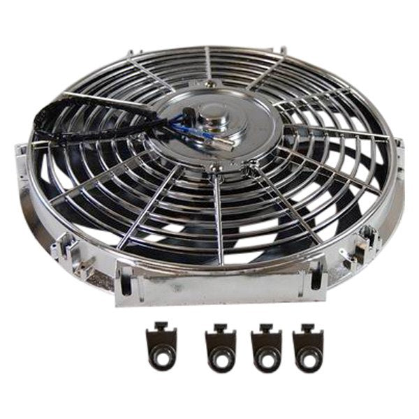 12In Electric Fan Curved Blades Cooling Fans - Electric Racing Power Company