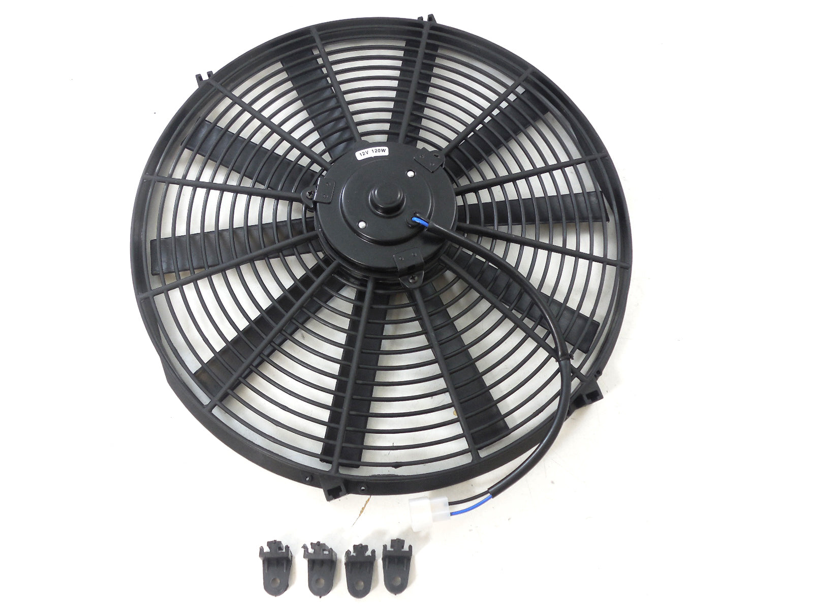 16In Electric Fan Straight Blade Cooling Fans - Electric Racing Power Company