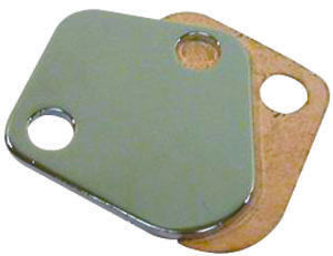 BBC Fuel Pump Block-Off Plate Fuel Pump Block-Off Plates Racing Power Company