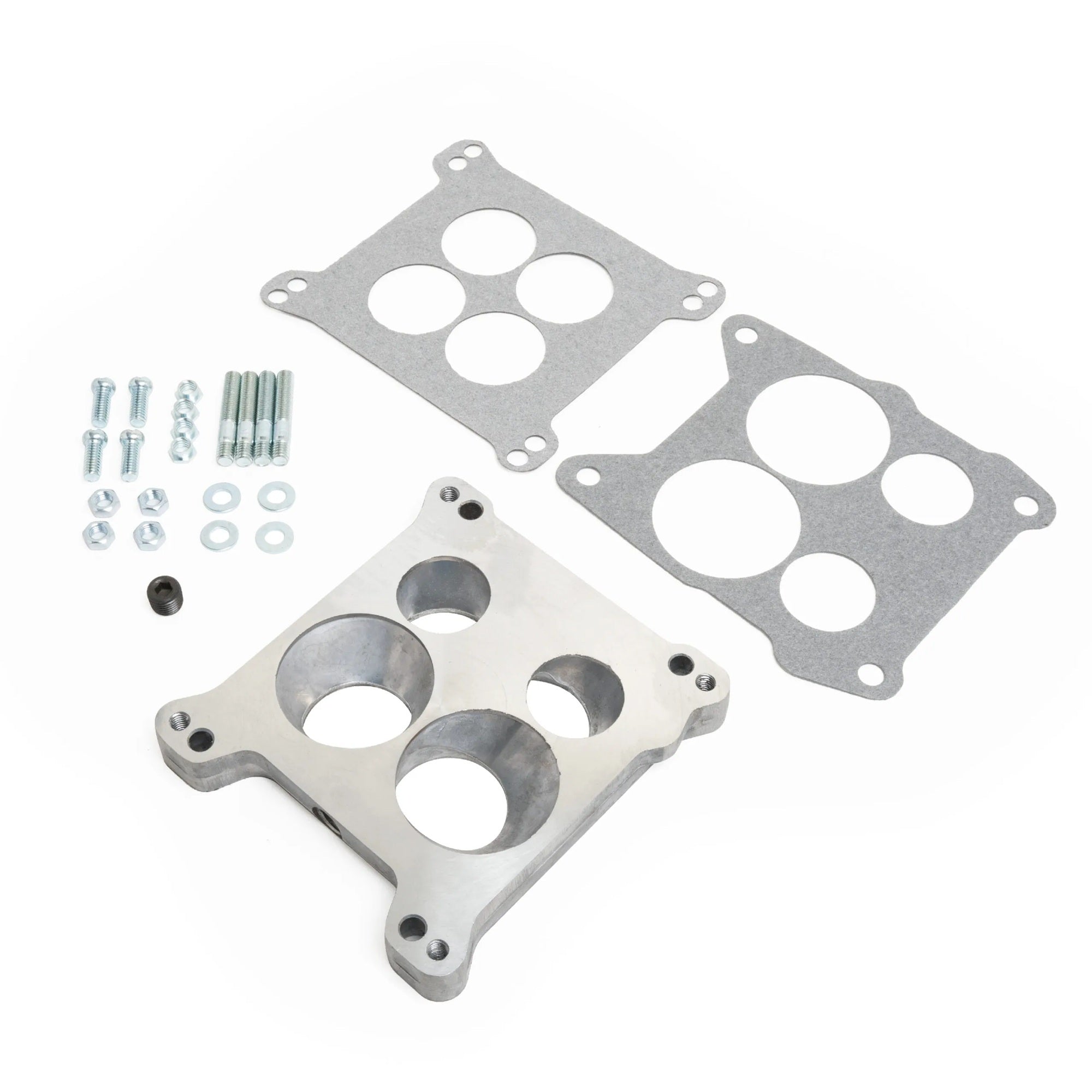 Holley To Q-Jet Carb Ad apter Kit Carburetor Adapters and Spacers Racing Power Company