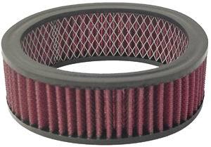 6 3/8 X 2 1/2 Round Wash Element Air Filter Elements Racing Power Company