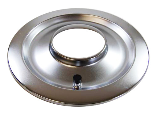 14In Flat Air Cleaner B ase Chrome Air Cleaner Assembly Components Racing Power Company