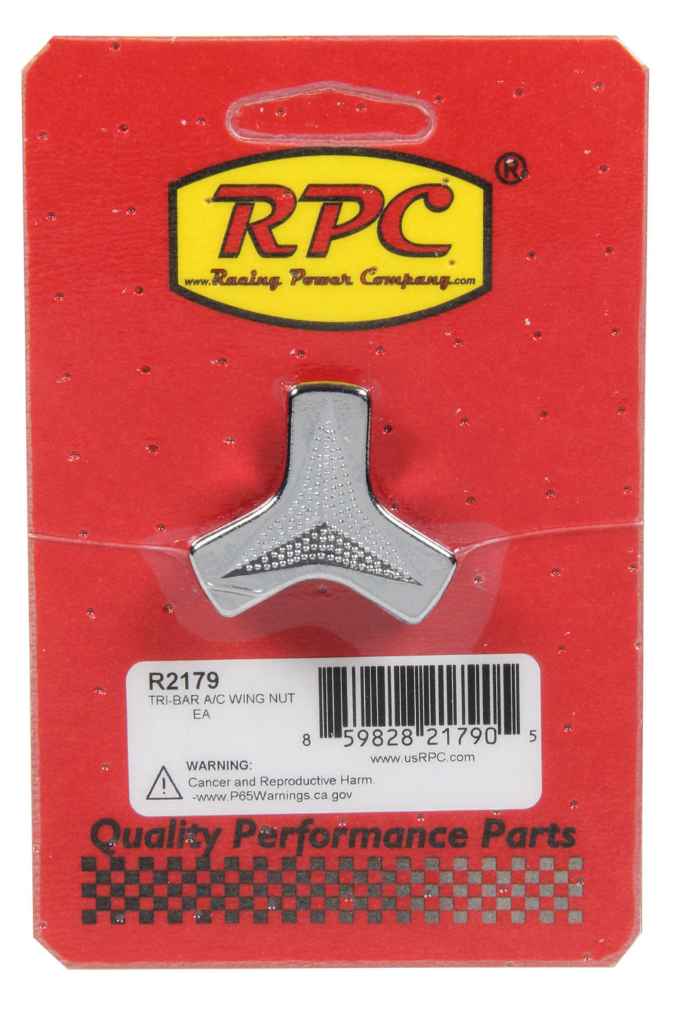 Tri-Bar A/C Wing Nut Air Cleaner Fastener Kits Racing Power Company
