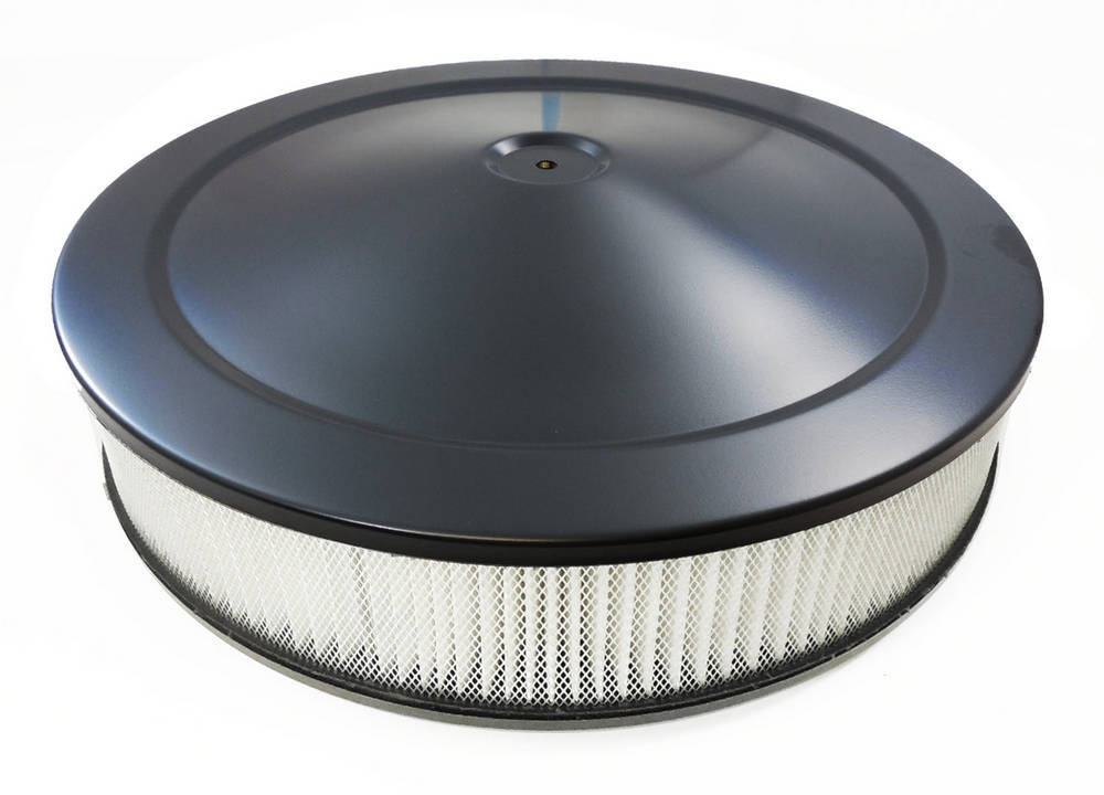 14In X 3In Muscle Air Cleaner Kit Black Air Cleaner Assemblies and Air Intake Kits Racing Power Company