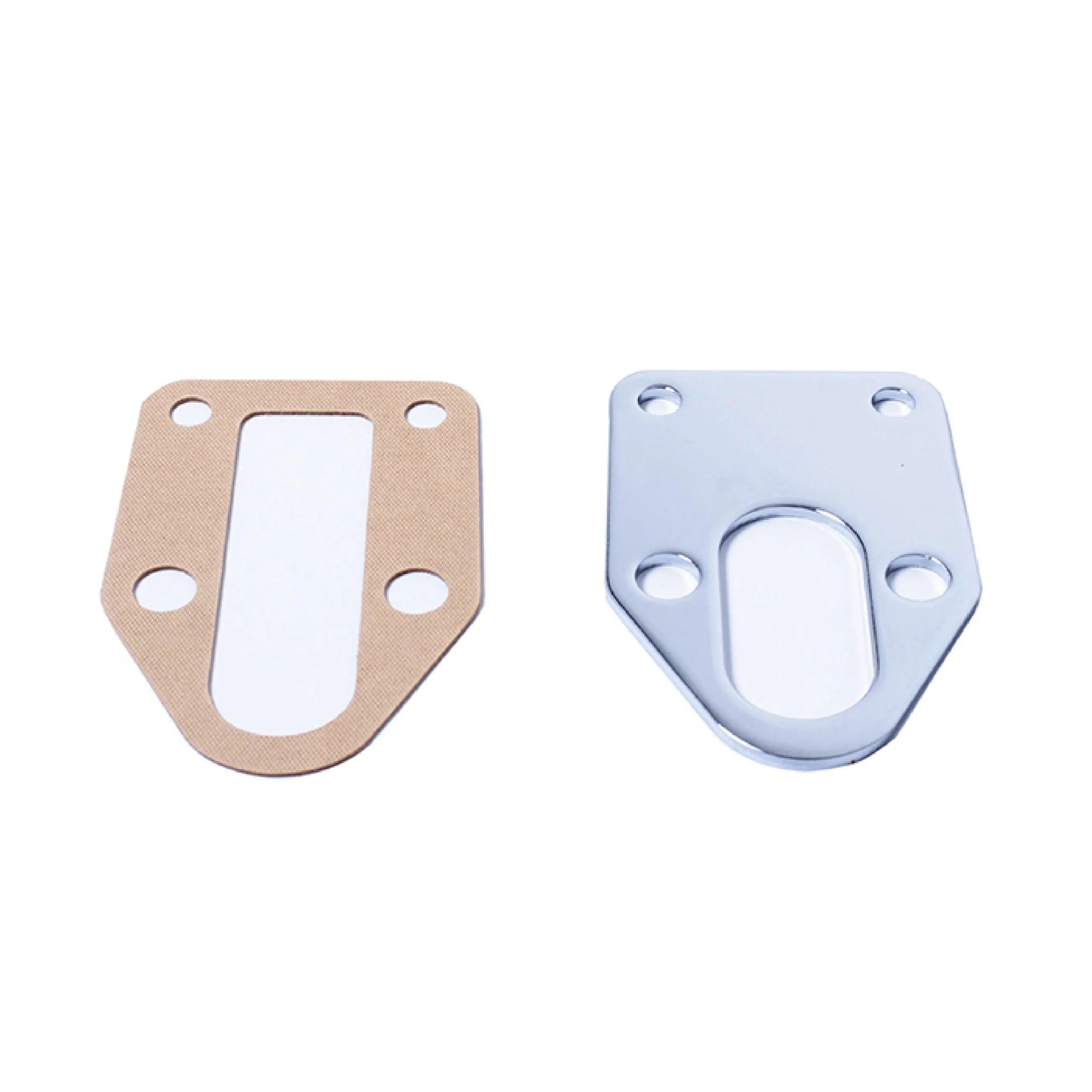 SB Chevy Fuel Pump Moun ting Plate Fuel Pump Block-Off Plates Racing Power Company