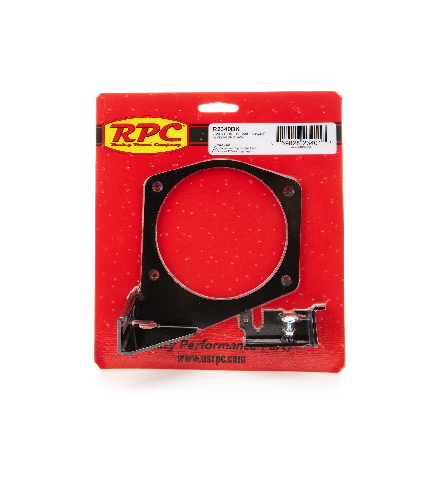 LS Throttle Cable Brackt Black Throttle Brackets Racing Power Company