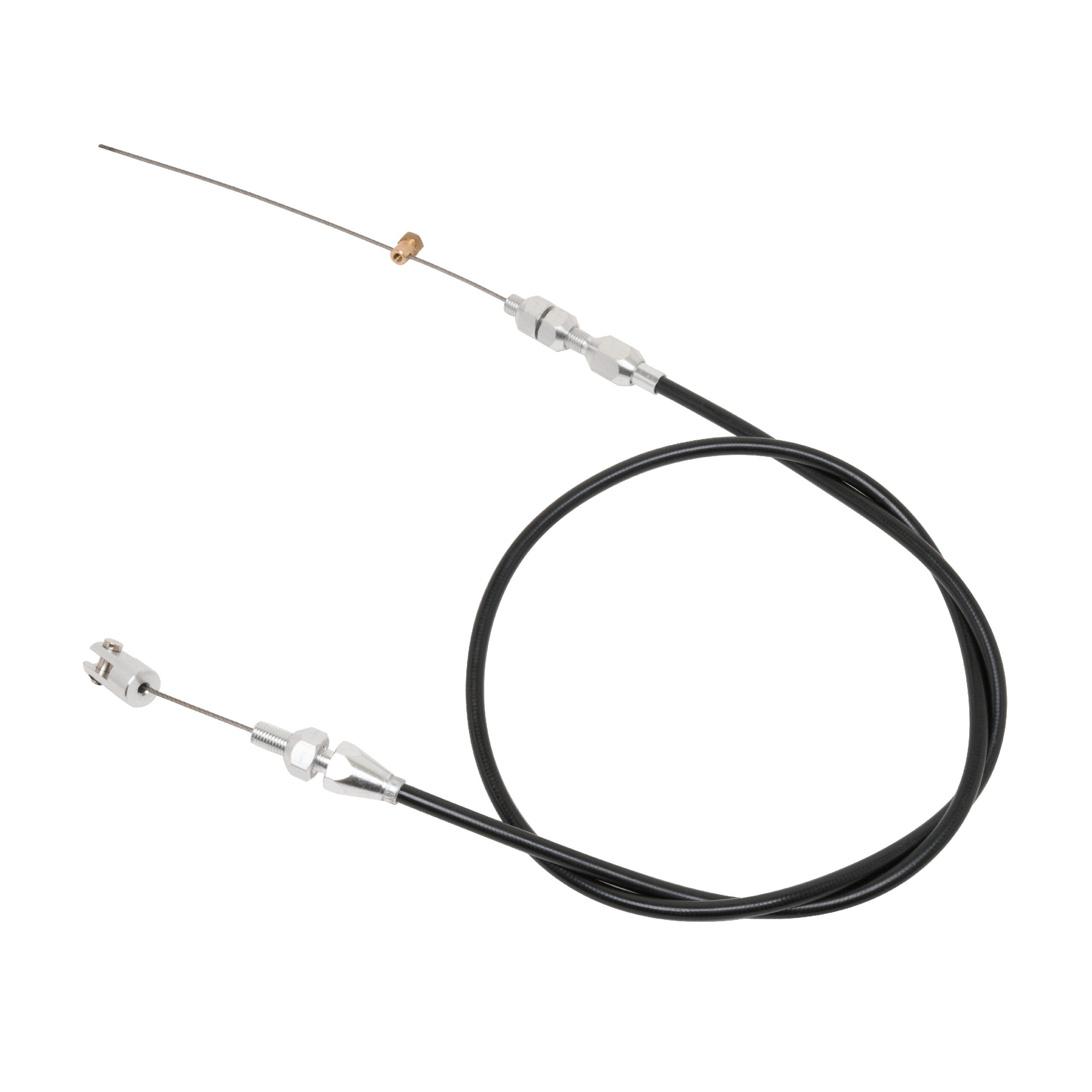 48in Universal EFI Throttle Cable Black Throttle Cables Racing Power Company
