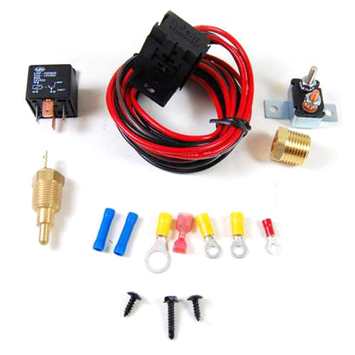 Electric Fan Thermostat Kit 200/185 Deg Electric Fan Controllers Racing Power Company