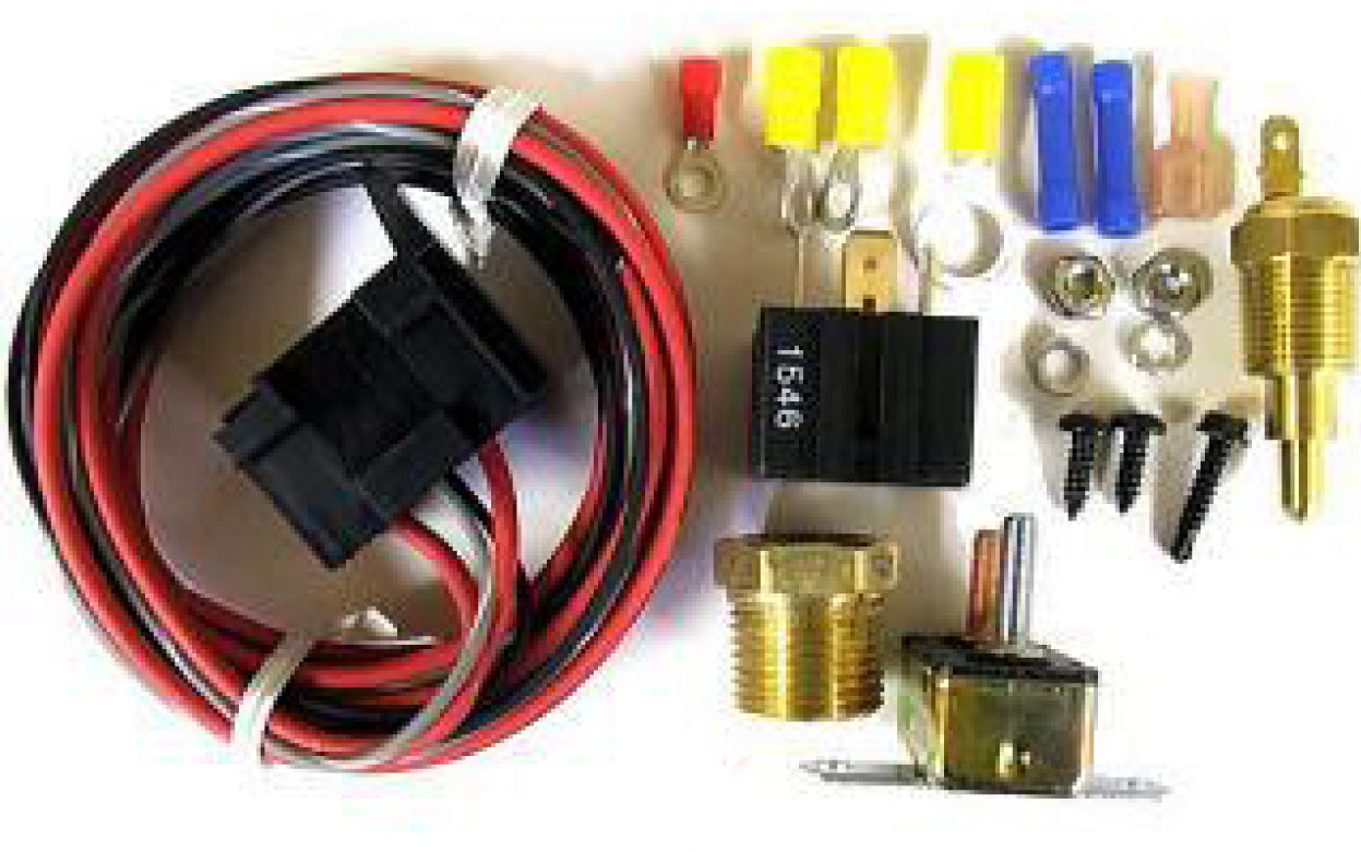 Fan Relay With Thermost at 185/170 Deg Electric Fan Controllers Racing Power Company