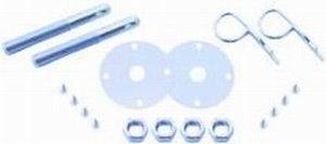 Chrome Steel Hair Pin H ood Set Hood Pin Fastener Kits and Components Racing Power Company