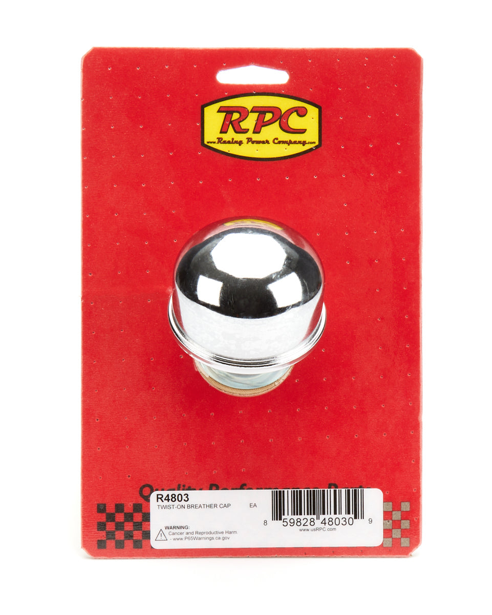 Twist-On Breather Cap Each Valve Cover Filler Tubes and Caps Racing Power Company