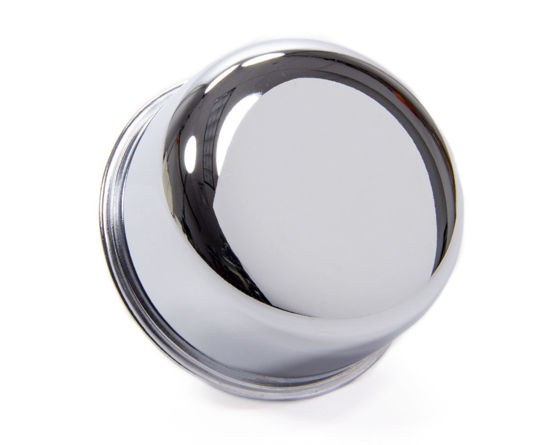 Chrome Push In Breather 2-3/4in Dia 1in Neck Valve Cover Breathers and Components Racing Power Company