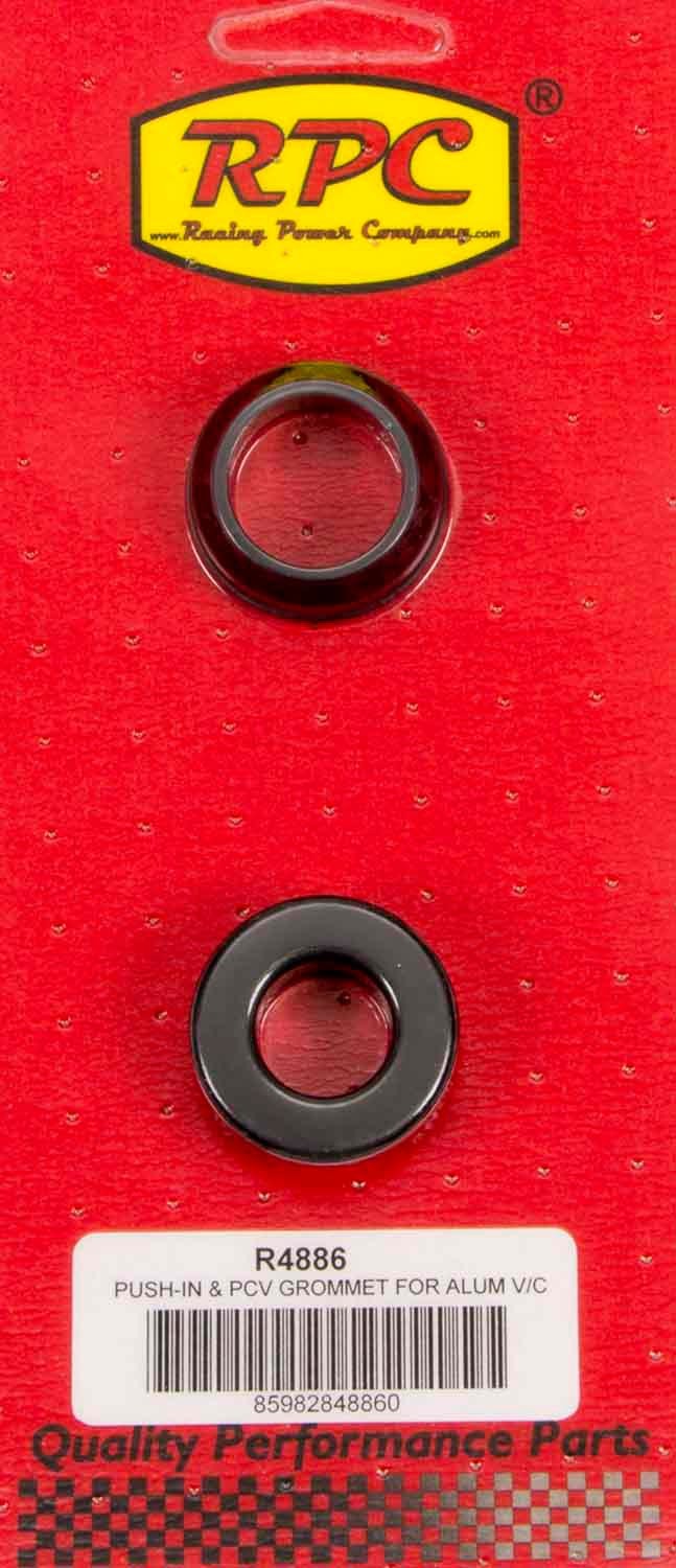 1-1/4 OD x 3/4 ID Alum V/C Rubber Grommets (2) Grommets Racing Power Company
