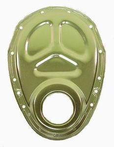 Chrome Chevy Timimg Cha in Cover Timing Covers Racing Power Company