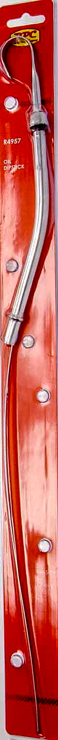 SBC Chrome Engine Oil Dipstick Engine Oil Dipsticks Racing Power Company