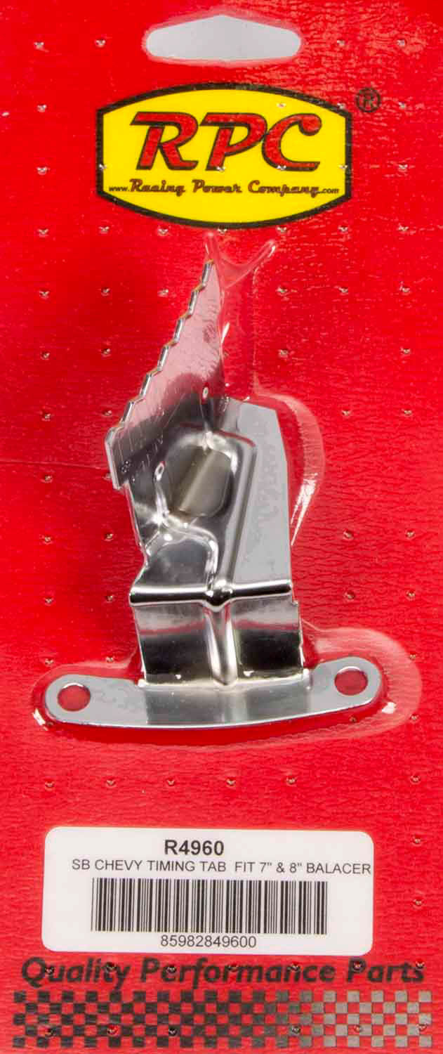 SBC Steel Timing Tab Timing Pointers Racing Power Company