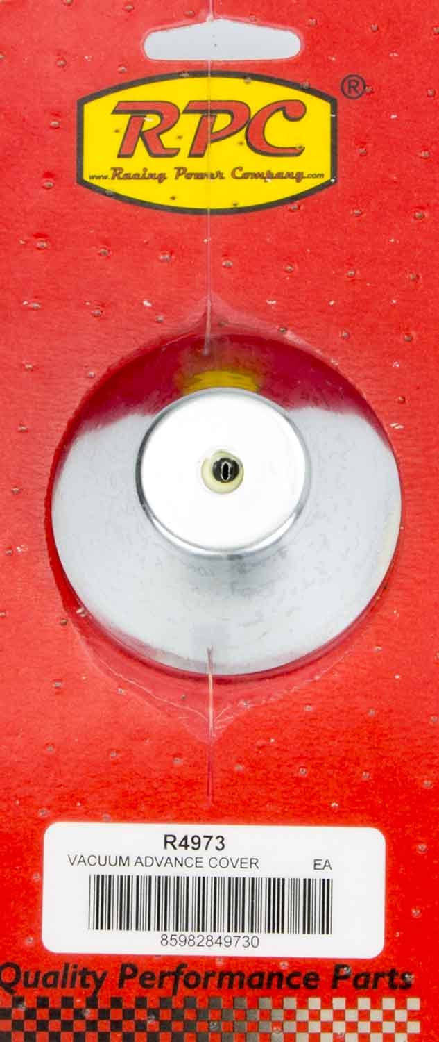 Chrome Vacuum Advance Cover Distributor Replacement Parts Racing Power Company