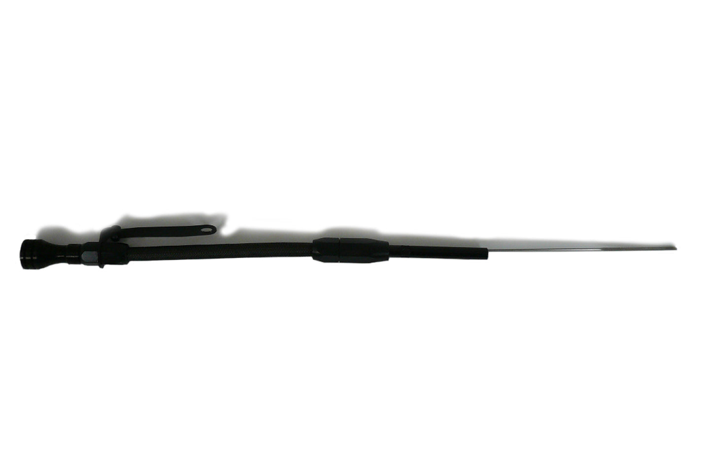 1980-UP SBC Flexible Engine Dipstick Black Engine Oil Dipsticks Racing Power Company